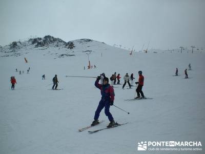 squí Baqueira - Aprende a esquiar; bosque irati; puerto de la cruz verde